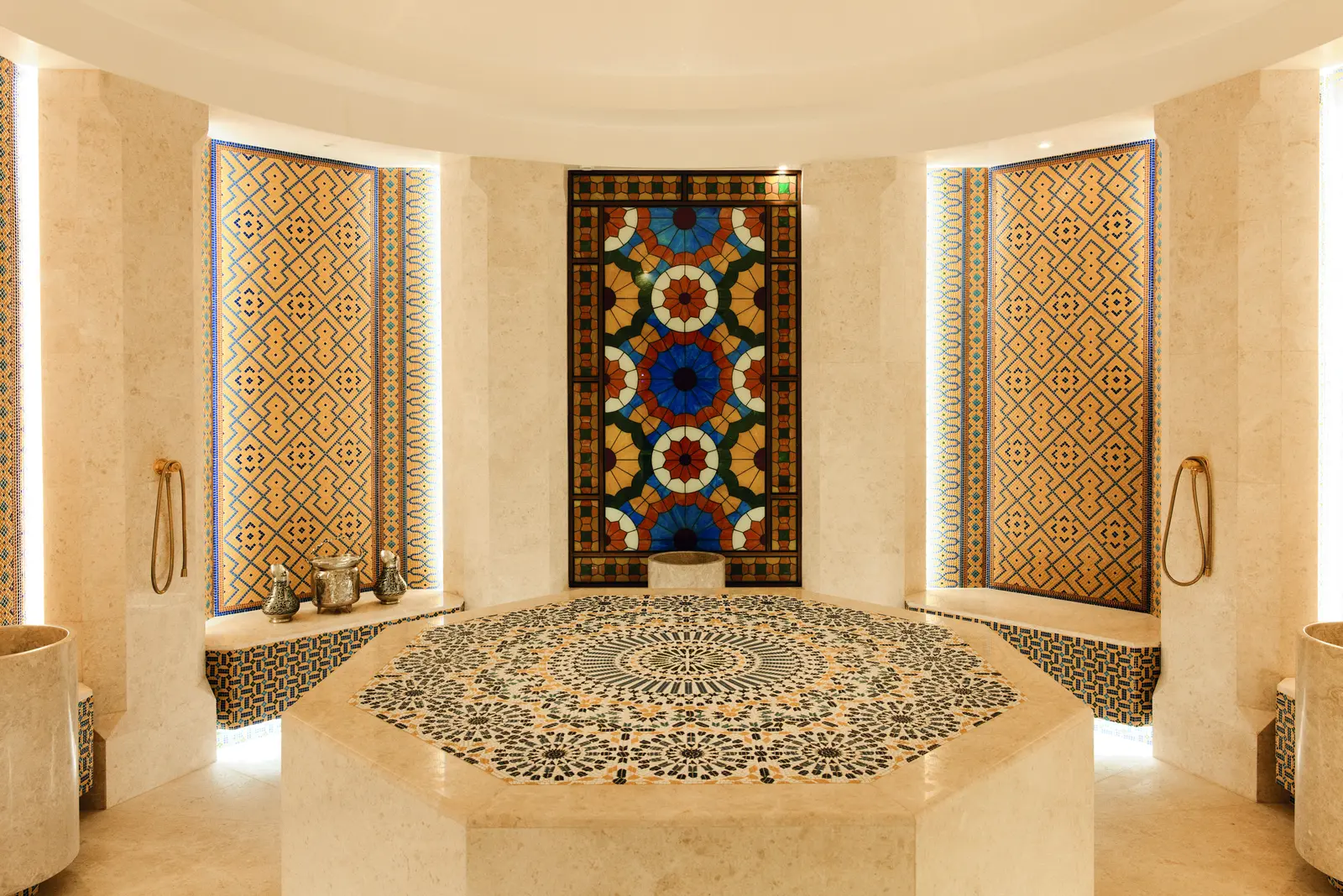 Espace spa du Mandarin Oriental de Mascate, &agrave; Oman