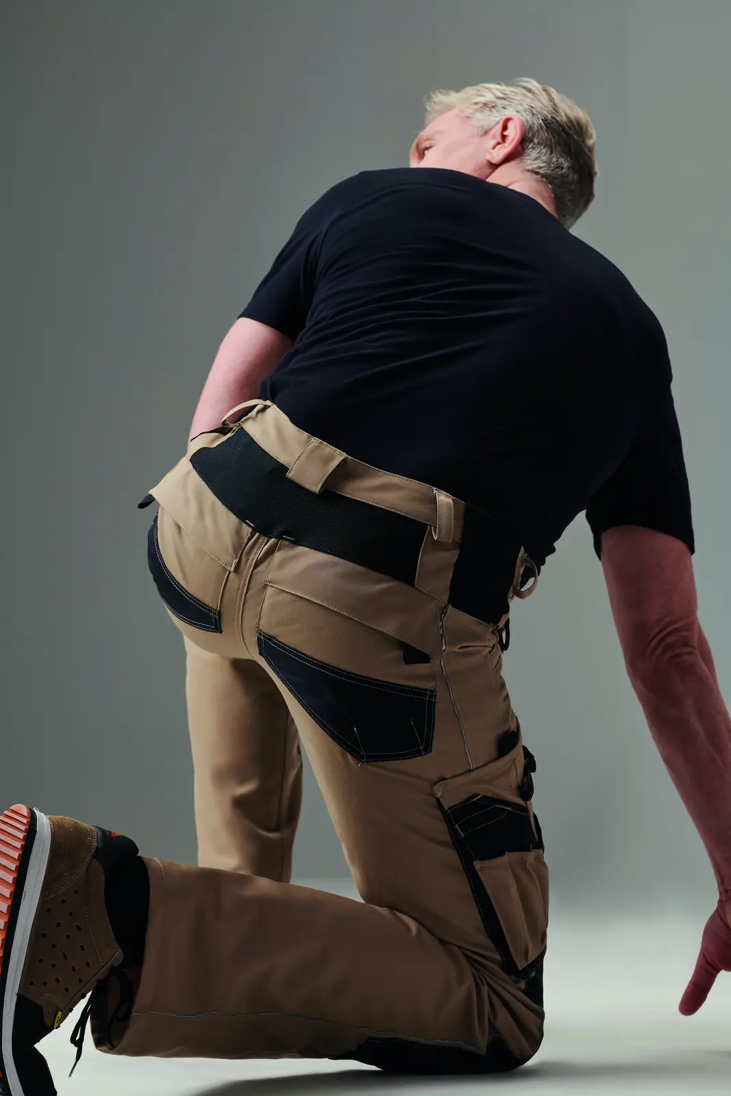 Pantalon de travail avec zones en stretch