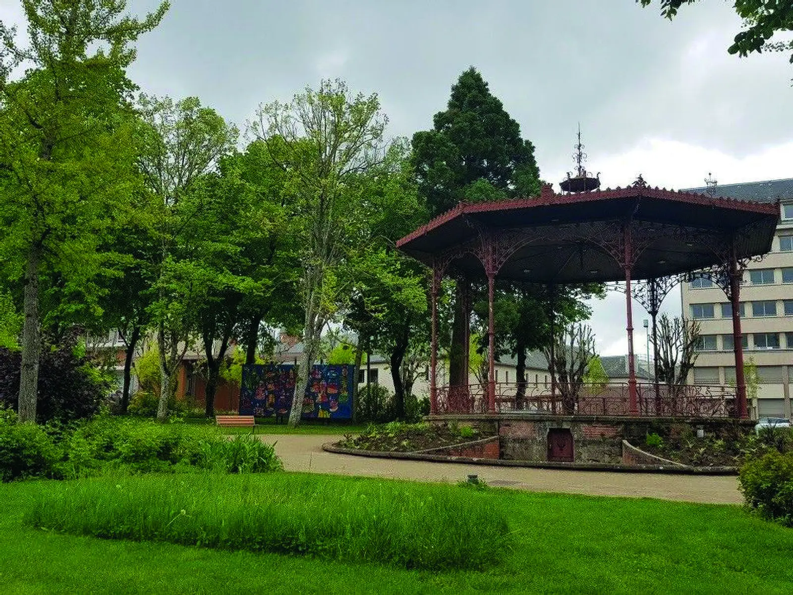 Kiosque à musique du jardin public de Rodez