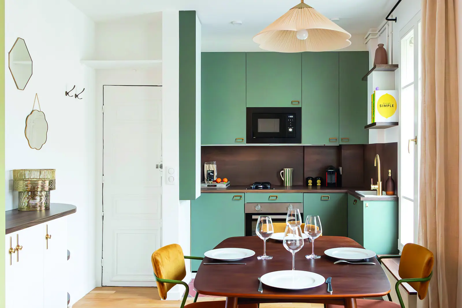 The Pont Cardinet project, a small 34 m² apartment in the 17th arrondissement