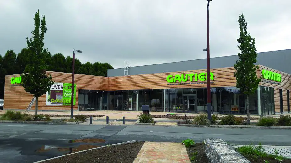 Fa&ccedil;ade du magasin Gautier de Marquette-Lez-Lille