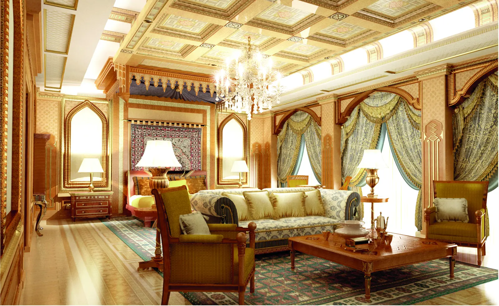 Suite du Sofitel d&rsquo;Ashgabat au Turkm&eacute;nistan